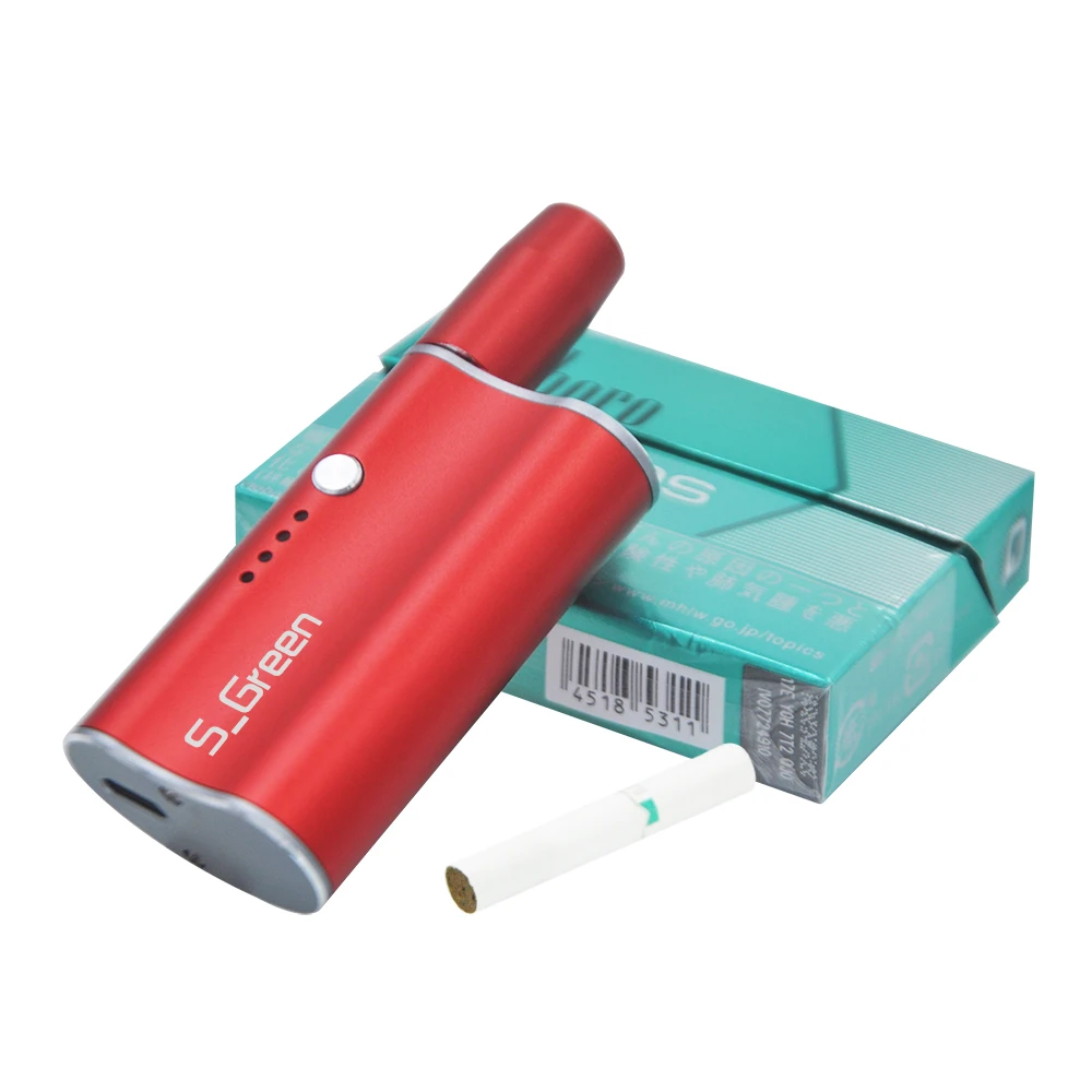

SG807 Heating Vape with 2300mAh E Cigarette Battery Box Mod Pin-Style Dry Herb Vaporizer Fit iqosi Tobacco Cartridge vaporizer