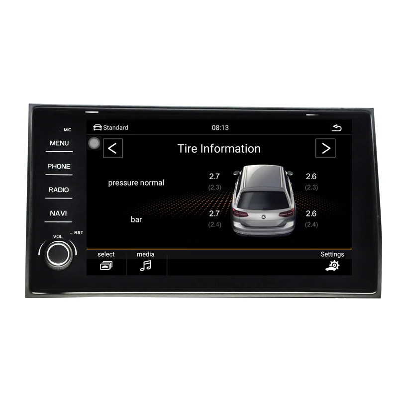 Cheap Car radio navigation car multimedia video android car dvd for VW Skoda KODIAQ 2015-2018 9" 2G/32G Car Radio GPS 4