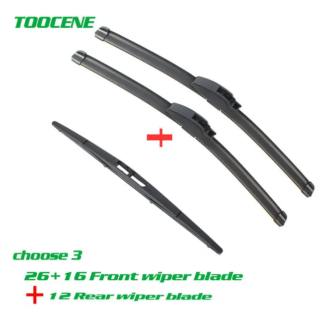 Front and Rear Wiper Blades For Nissan Murano 2009 2016 windshield