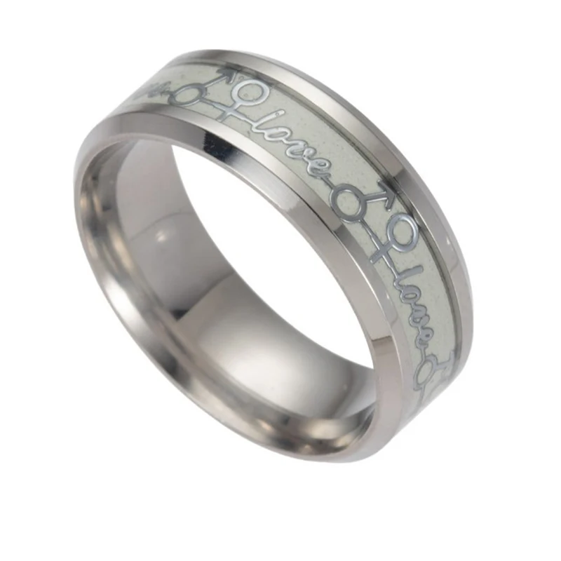 Nextvance светящееся кольцо Давид Звезда 2 цвета нержавеющая сталь кольцо с изображением гексаграммы военные обещания ювелирные изделия Прямая поставка