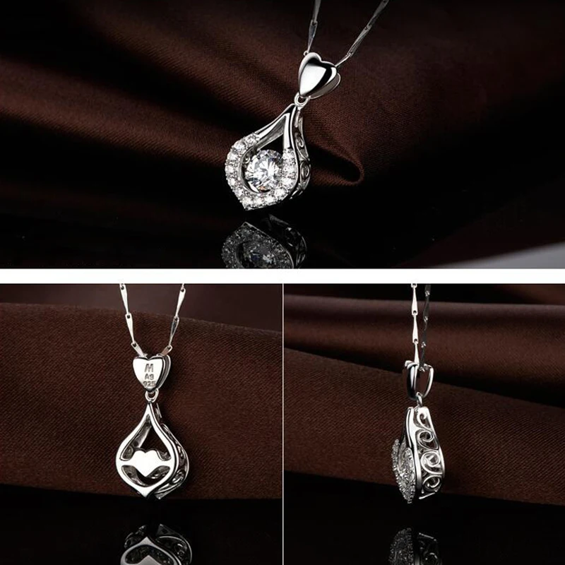 cubic zirconia pendants necklaces (4)