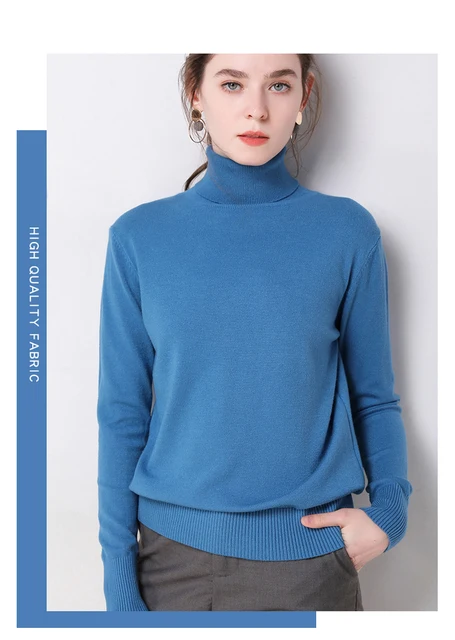2019 Autumn Winter sweater women turtleneck cashmere sweater knitted pullover women sweter fashion sweaters new Plus Size tops 39 详情_23 拷贝