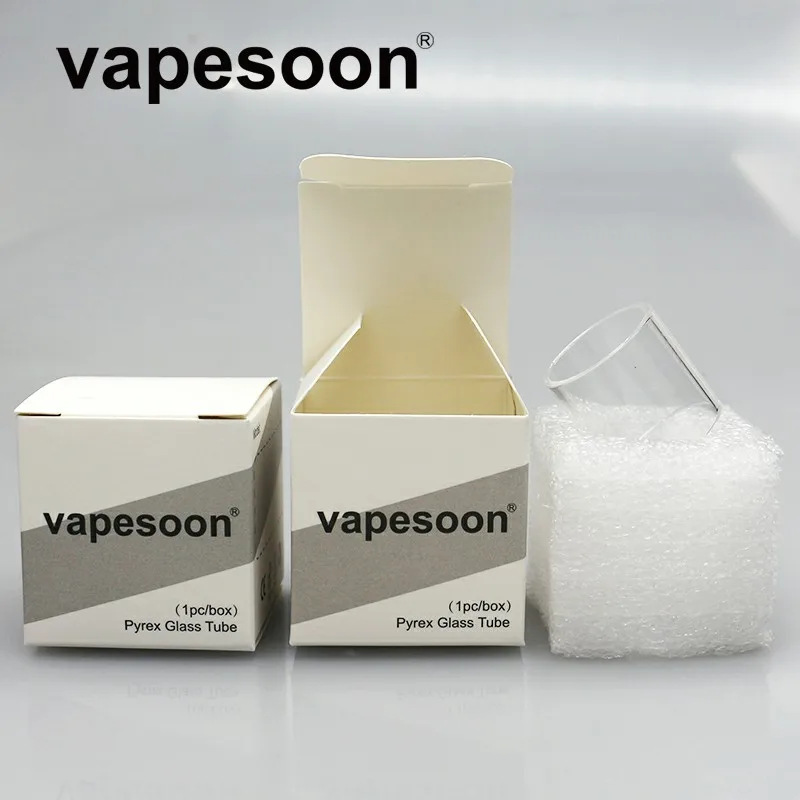 

Authentic VapeSoon Replacement Glass Tube For Vape Pen Nor* 19 Kit 2ml Atomizer