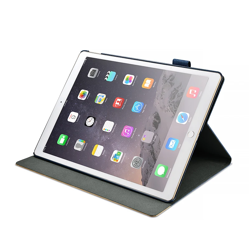 (Серый) XOOMZ бренд для iPad Pro 12 9 чехол простой ткани + PC книжка эрудиция Складная