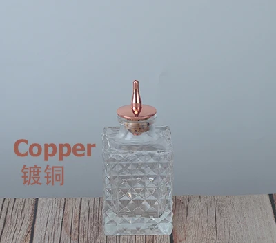 100 мл Бутылочка для горькой настойки для коктейлей(с топом Dasher - Цвет: Copper Plated
