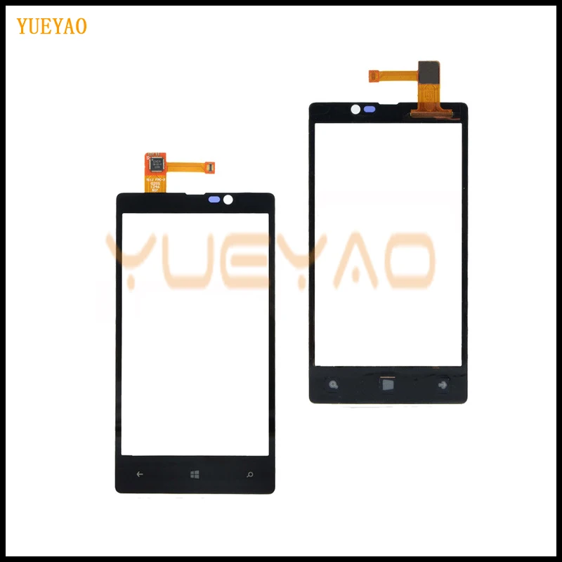 Высокое качество 4 3 ''для Nokia Lumia 820 N820 сенсорный экран передняя стеклянная