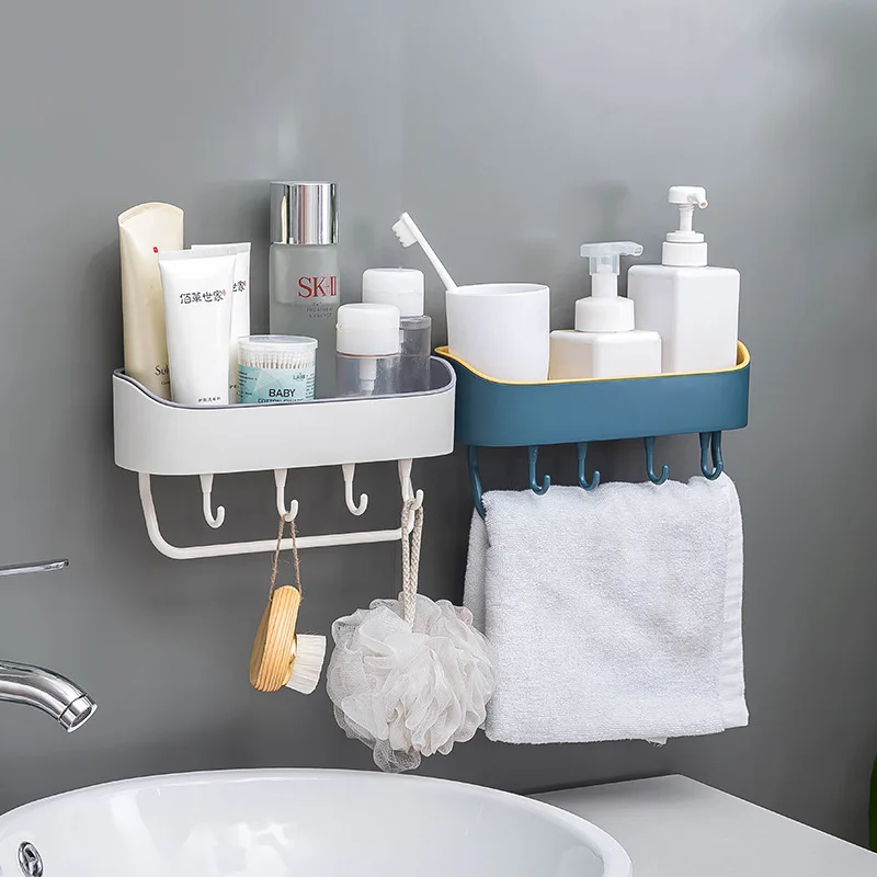 

Suction Cup Shower Shelf Bathroom Shampoo Shower Shelf Holder Kitchen Storage Rack Organizer Bathroom Kitchen Accessories