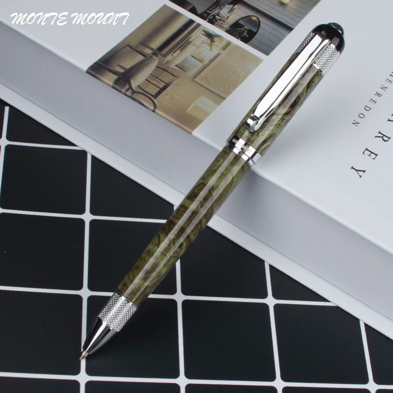 Роскошная металлическая шариковая ручка высокого качества роликовая ручка 0.7m'm черные чернила Заправка для бизнеса для письма для офиса школьные принадлежности