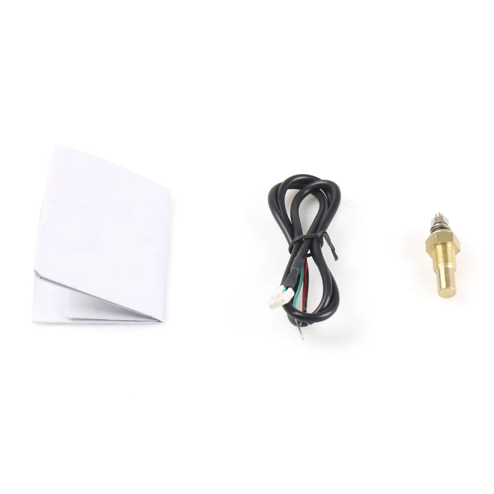 Dynoracing 수온 게이지 2 52mm 디지털 수온 게이지 파란색 led 자동차 게이지 자동차 미터 센서 BX 101462