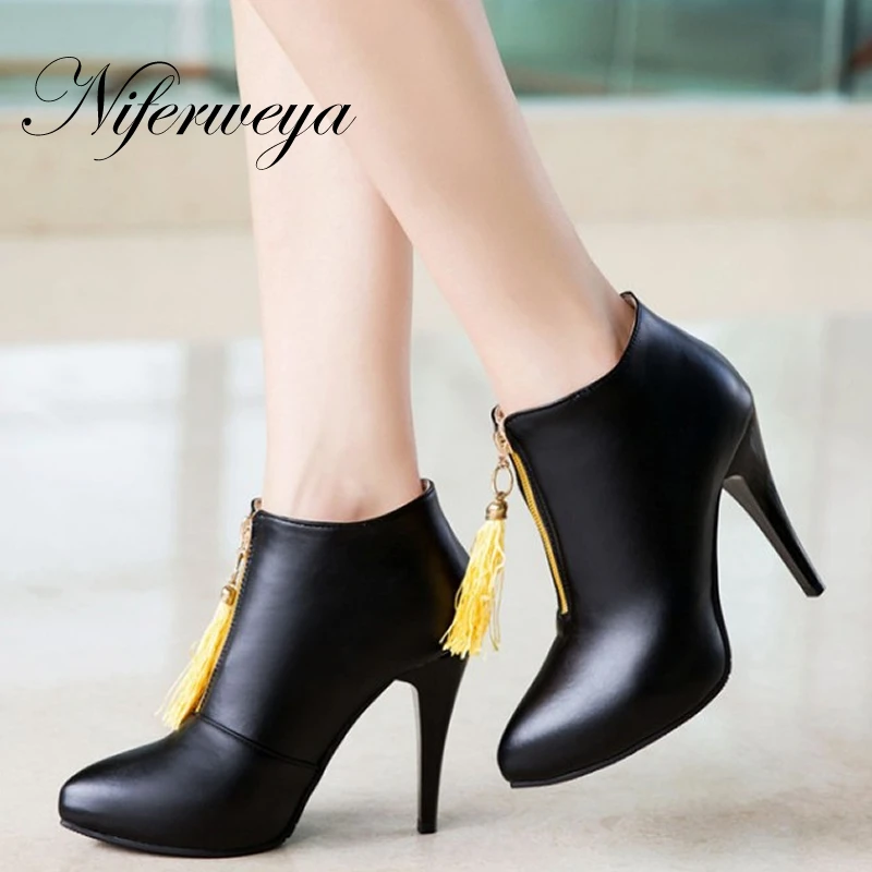 

Fashion spring/autumn women pumps Big size 31-50 sexy Pointed Toe PU Platform thin heel 12 cm high heel shoes zapatos mujer T2-1