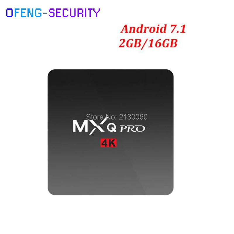 ТВ приставка MXQPRO 4K(S905W) 2 + 16g четырехъядерный процессор Android 7 1 kodi ГБ/2 ГБ 8 ГБ/16