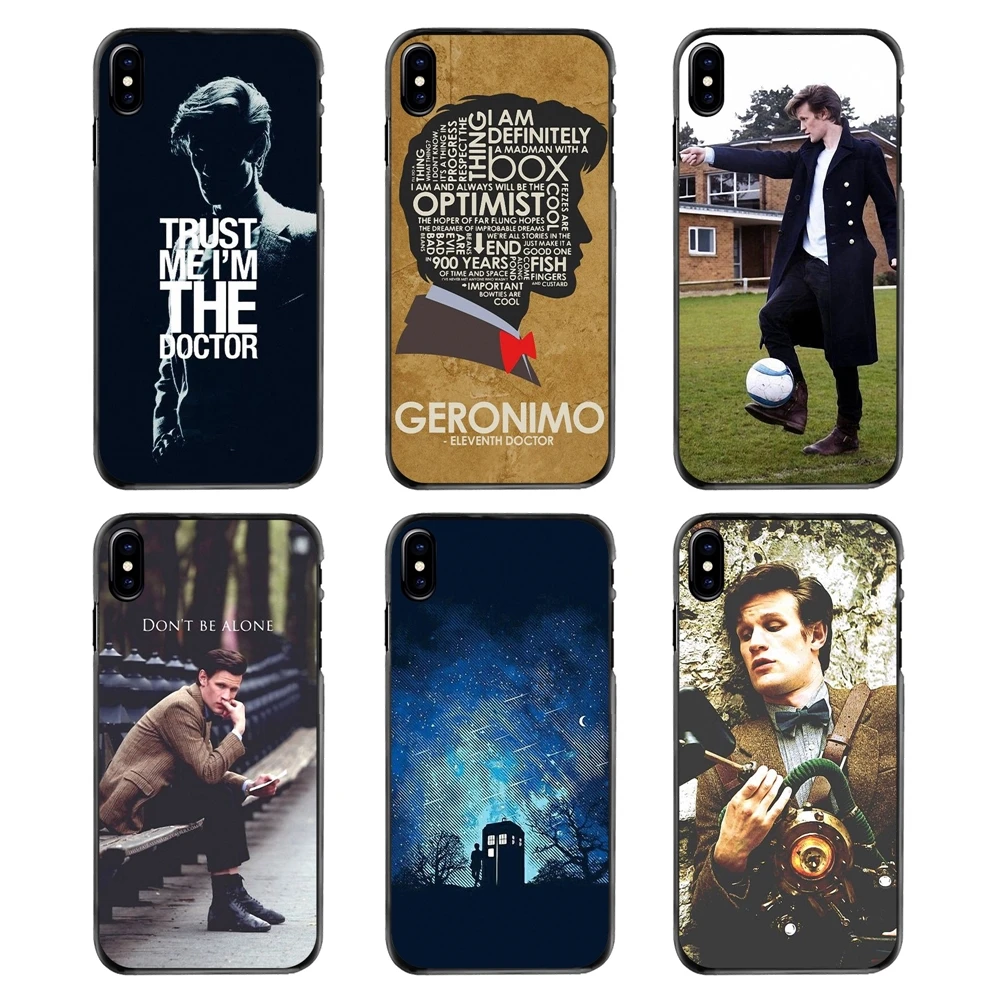 Художественный постер Dr Who 11th Doctor Matt Smith для iPhone 4 4S 5 5S 5C SE 6 6S 7 8 Plus X XR XS Max iPod Touch |