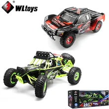 Original WLtoys 12428 12423 1/12 2.4GHz 4WD 50KM/H RC truck RC rock climber RC racing Car With LED Light RTR