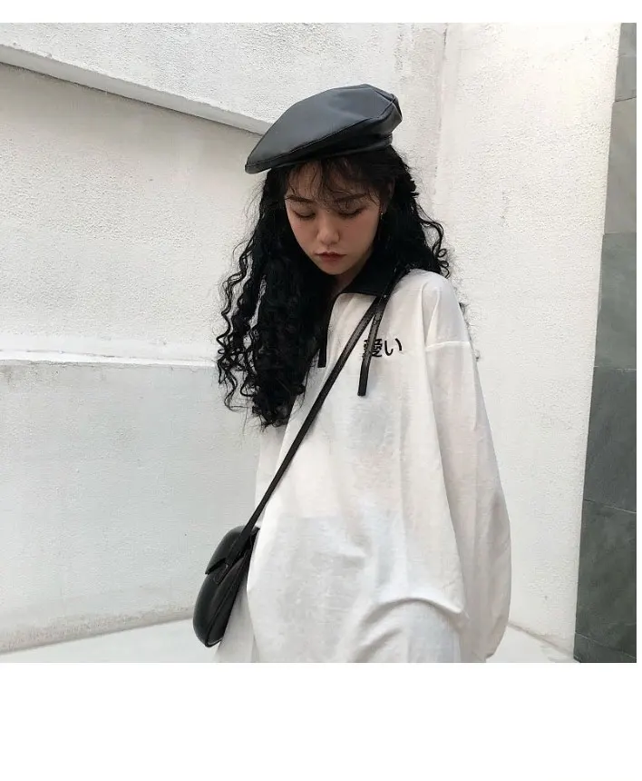 beret hats for women leather berets for women Autumn Winter beret women berets caps for women (20)