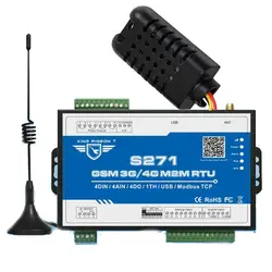 3g M2M RTU SMS контроллер сигнализации Системы Беспроводной Remote I/O для Maching комнаты трансформатора мониторинга S271