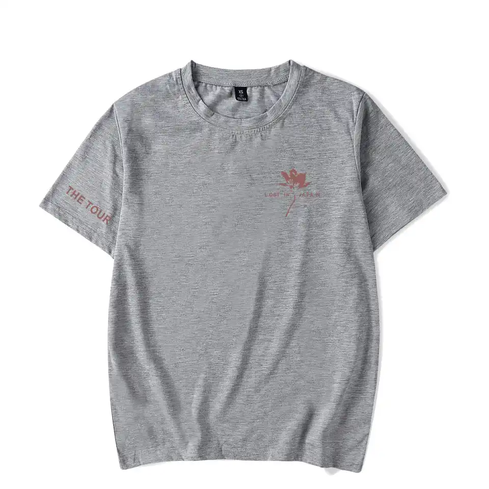 ショーン メンファッションプリント Tシャツ女性男性夏半袖 Tシャツ
