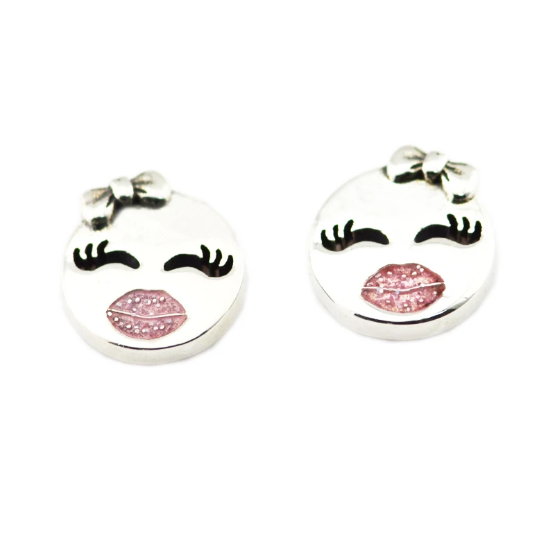 

Original 925 Sterling Silver Earring Women Playful Winks Stud Earrings For Women Wedding Gift Fine Europe Jewelry Wholesale