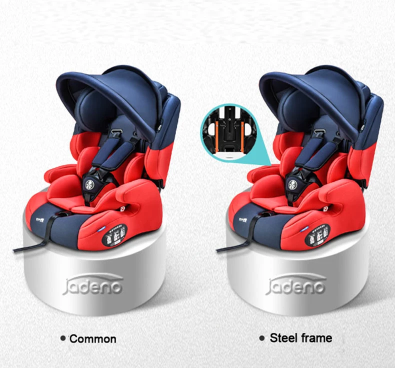 Harga Keselamatan Anak Mobil Kursi Booster Bayi Carseat dengan Kerai Lima Point ISOFIX Harness Balita Kursi Mobil Bayi untuk Anak anak 9 12