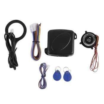 

Car Smart Alarm System Boost Motor Start Stop Button Transponder Keyless Go Immobilizer Auto Start Stop Starline Immobilize