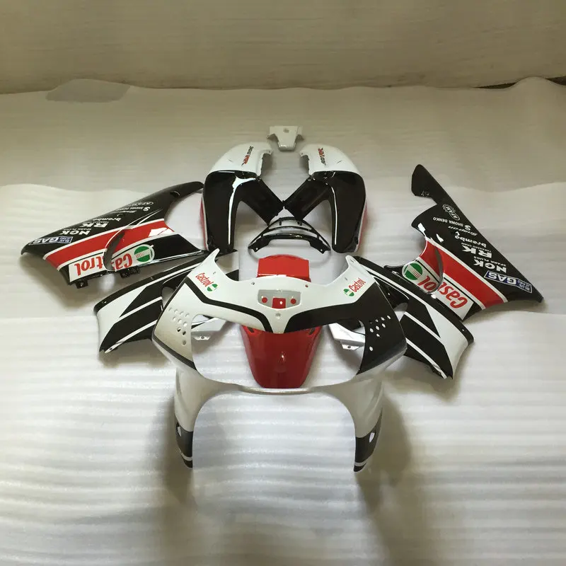H498 белый черный полный комплект обтекателей для HONDA CBR900RR 98 99 CBR 900RR 919 1998 1999 900 ABS