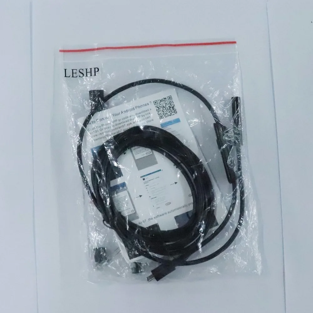 Водонепроницаемый кабель эндоскоп объектив 7 мм 1 м/1 5 м/2 м/3 м/5 м мини USB камера