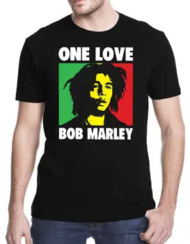 

Bob Marley One Love T-Shirt Short Sleeve Cotton T Shirts Man Clothing Short Sleeve Discount 100 % Cotton T Shirts TOP TEE
