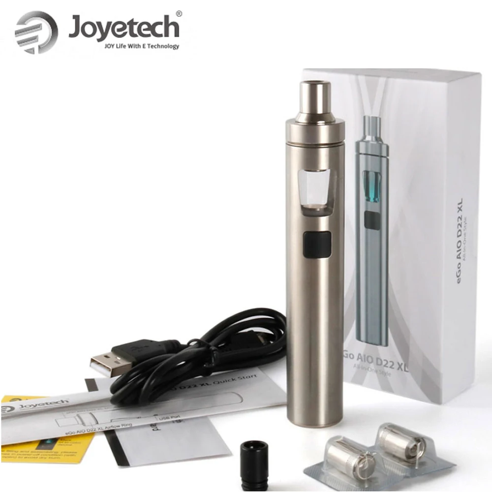 Original eGo Aio Joyetech D22/D22 XL 2ml/4ml Tank with 1500mAh/2300mAh Battery All-in-one Vaporizer