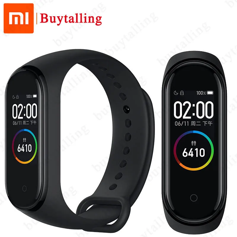 

2019 Original Xiaomi Mi Band 4 Smart Wristbands Miband 4 Bracelet Heart Rate Fitness 135mAh Color Screen Bluetooth 5.0 Chinese