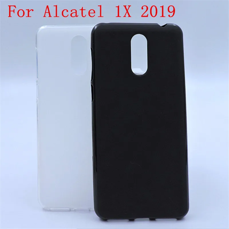 

Luxury Soft Silicone Phone Case Cover For Alcatel 1X 2019 5008Y 5.5" Back Covers For Alcatel 5008y Coque Fundas Shell Capa