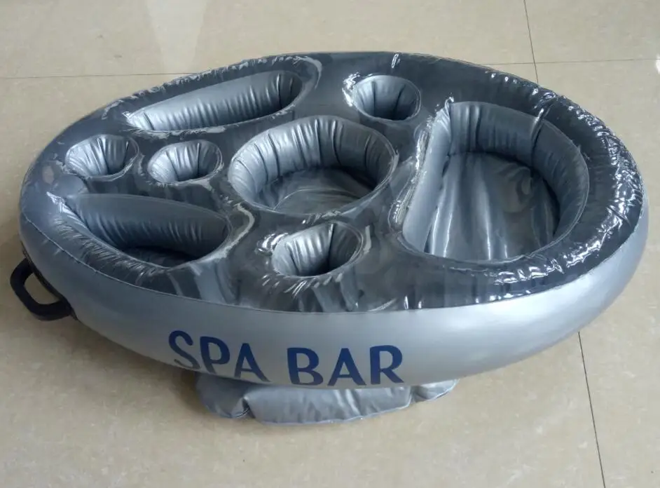 New Inflatable Spa Bar Hot Tub Floating Drinks and Food Holder Tray