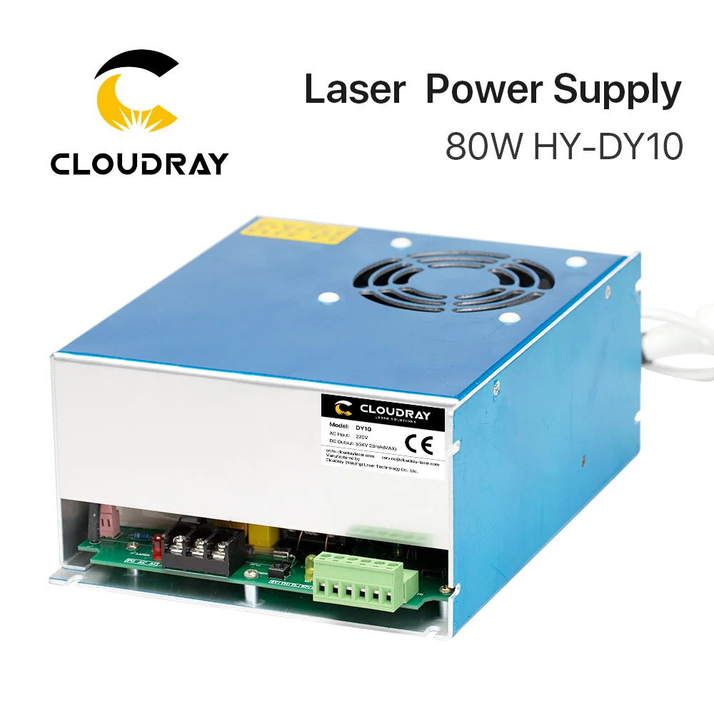 Cena Zasilanie lasera Co2 Cloudray DY10 dla RECI W1 Z1 S1 Co2 rura laserowa grawerowanie maszyna do cięcia serii DY