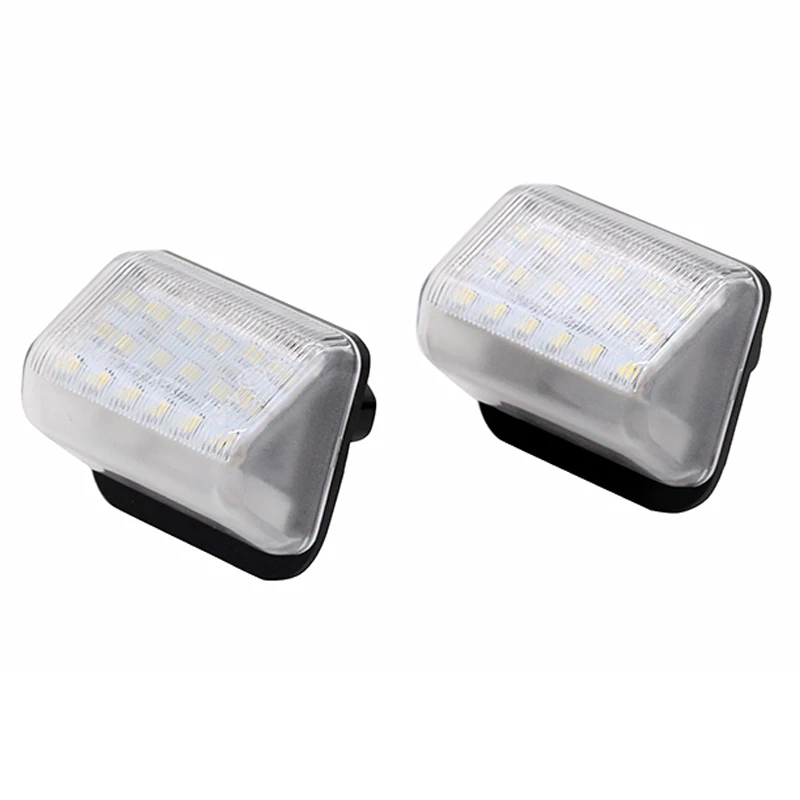 

2Pcs/Set HAUSNN LED Number License Plate Light 12V White SMD3528 for Mazda CX-5 CX-7 Mazda 6 MazdaSpeed 6