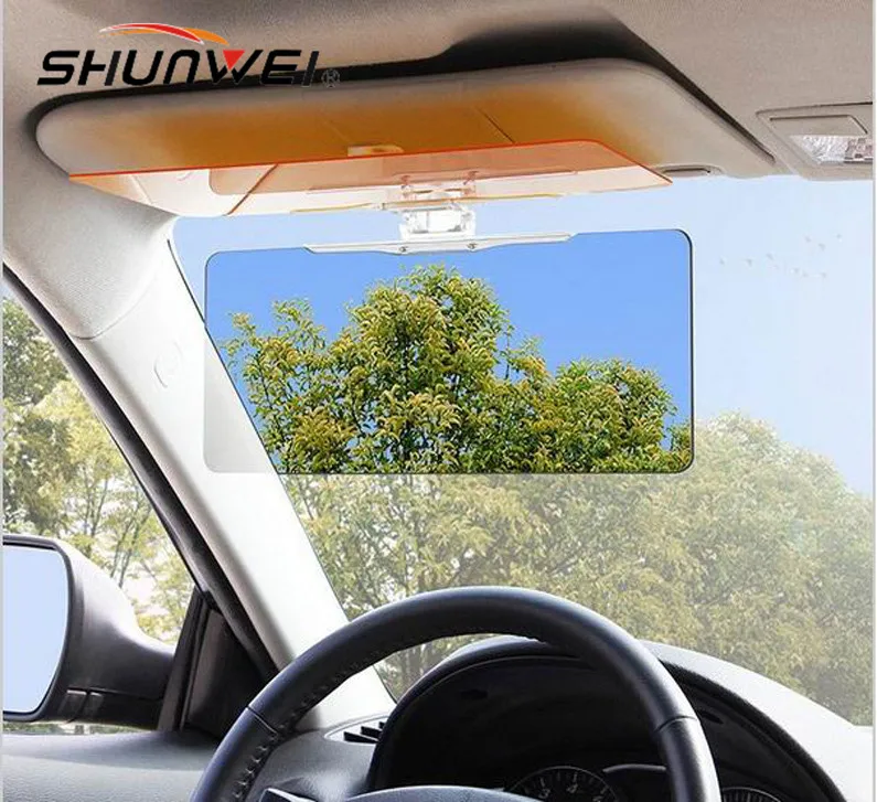 Visiera Auto Anti-UV Auto visiera parasole 2 in 1 parasole per auto auto anti-abbagliamento //Protezione Visiera parasole