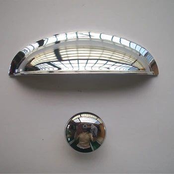 

3.75" Bin Cup Dresser Pulls Drawer Pull Handles Knob Chrome Silver Kitchen Cabinet Door Handle Knobs Cupboard Furniture Hardware