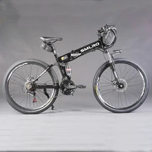 26 дюймов алюминиевый складной электрический велосипед 48 В литиевая батарея 500 Вт мотор электрический велосипед батарея горный велосипед