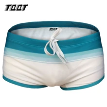 TQQT шорты мужские летние для серфинга шорты мужские Трусы синие купальники полосатые шорты быстросохнущие сетчатые пляжные шорты Sunga купальники 5S0404