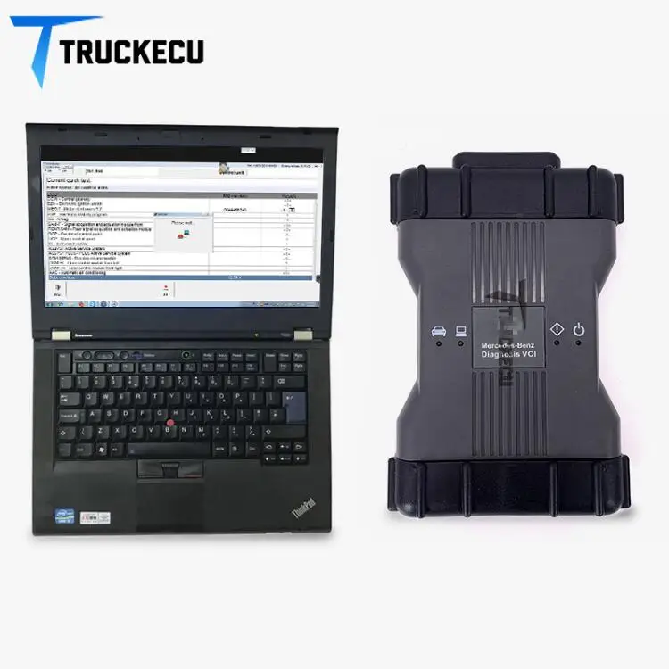 T420 ноутбук установлен mb xentry das wis epc + VXDIAG C6 MB мультиплексор звезда c6