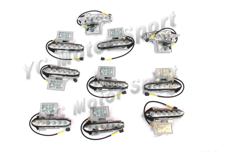 2008-2015 Nissan R35 GTR OEM DBA Front Bumper LED (4)