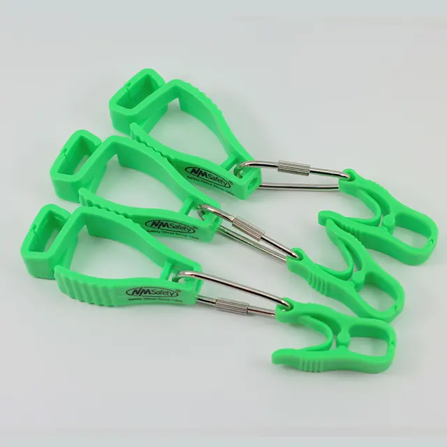 NMSafety Safety Glove Guard Clip Holder plastic working clamp For Protective Hand Glove Clips 2