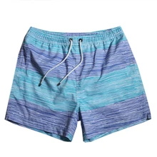 Новое поступление мужские купальники в полоску 2 цвета купальные плавки для купальники летние спортивные шорты для серфинга