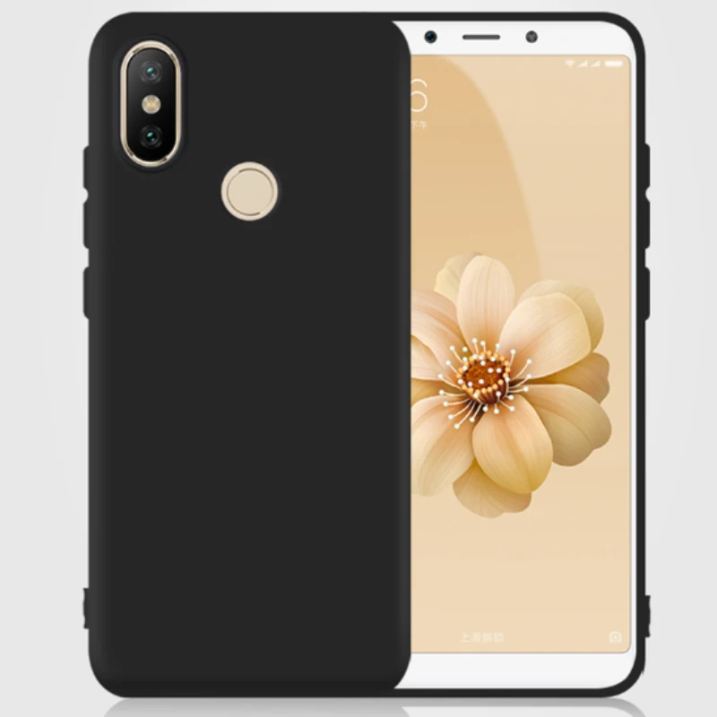 Xiaomi Mi6X Mi 6x A2 Black Matte TPU