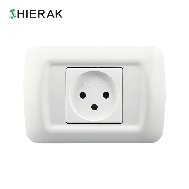 SHIERAK Israel Standard 118 Type Power Socket Israel Type Wall Socket