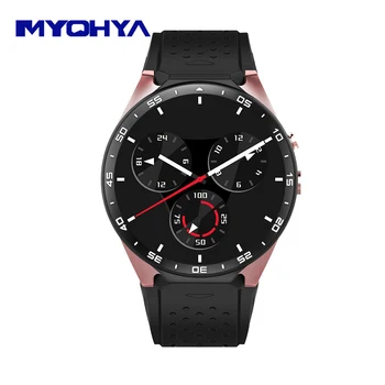 

New Smart Watch clock KW88 1.39 Inch MTK6580 Quad Core1.3GHZ Android 5.1 3G Smart Watch 400mAh 2.0 Mega Pixel Heart Rate Monitor