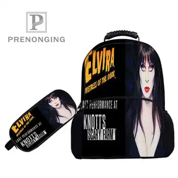 

Custom 17inch Elvira-MistressBackpacks Pen Bags 3D Printing School Women Men Travel Bags Boys Girls Book Computers Bag#1031-3-61