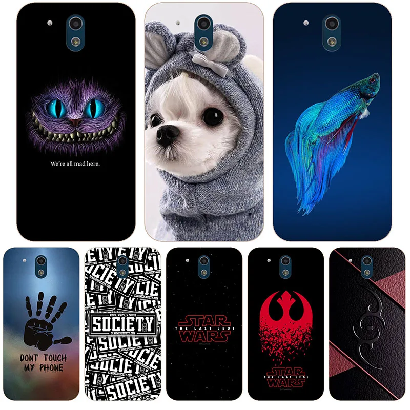 

Cute Cartoon Case For HTC Desire 326 326G / Desire 526 526G Dual Sim 4.7" Cover Printing Drawing Printed Phone Shell Capa Funda