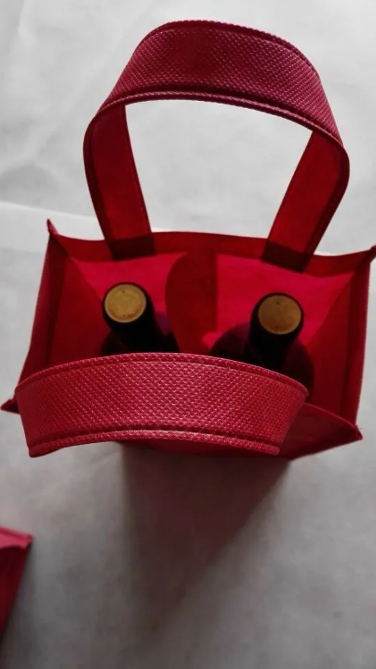 2 bottls wine bag