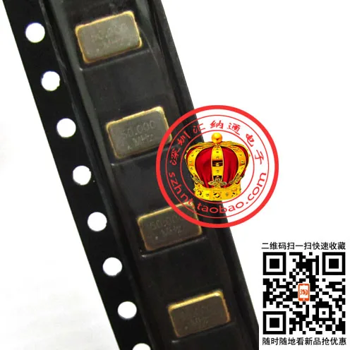 (4 ШТ.) 4FOOT5032active Кристалл 50.000 МГЦ SMD 5.0x3.2active Crystal50M | Электроника