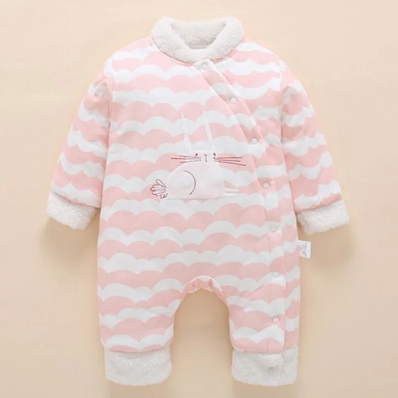 

Tiny Cottons Romper Baby Winter Clothes Long Sleeve Newborn Girl Onesie 3-24 Months