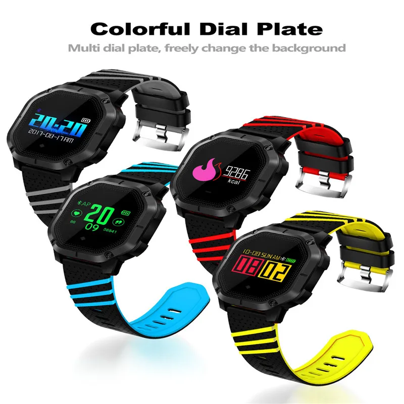 

Original K5 PRO Smart wrist Band Heartrate Blood Pressure Oxygen Oximeter Sport Bracelet Watch intelligent For iOS Android