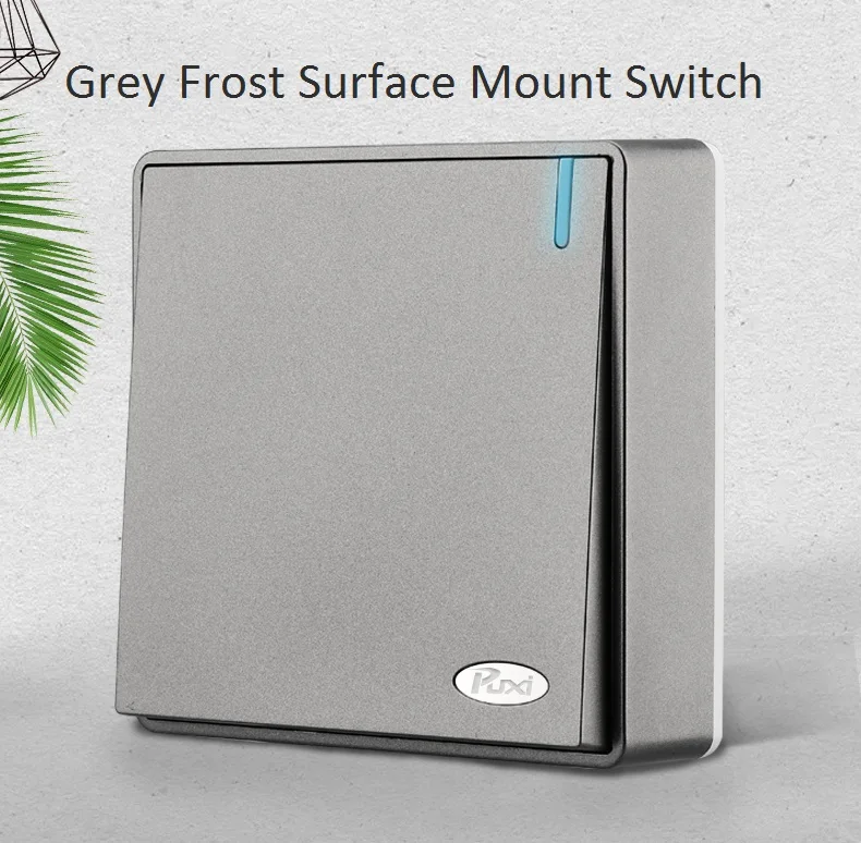 HTB1Lsasa3aH3KVjSZFjq6AFWpXaC Surface Mount Wall Switch and Wall Socket Frost Grey Fashion 1Gang 1Way 2Gang 2Way 3Gang 3Way 4Gang 4Way Switch Surface Mount